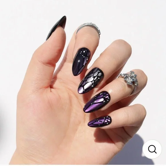 Nail Reformation Purple Mariposa Press-On Nails - Picture 2 of 5